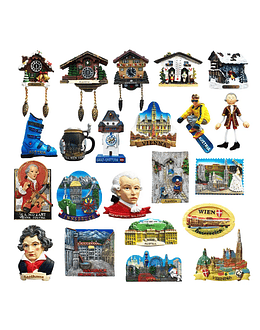 Austria 3D Travel Magnets