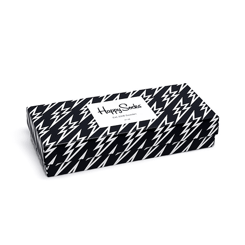 BLACK & WHITE GIFT BOX X 4