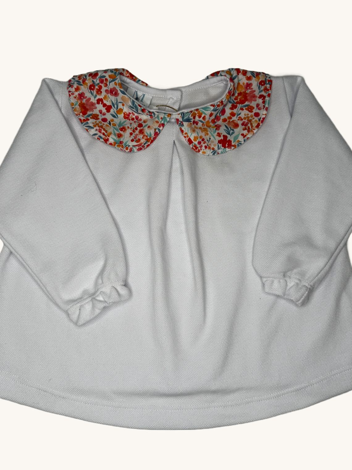 Polera Flor Naranja 1