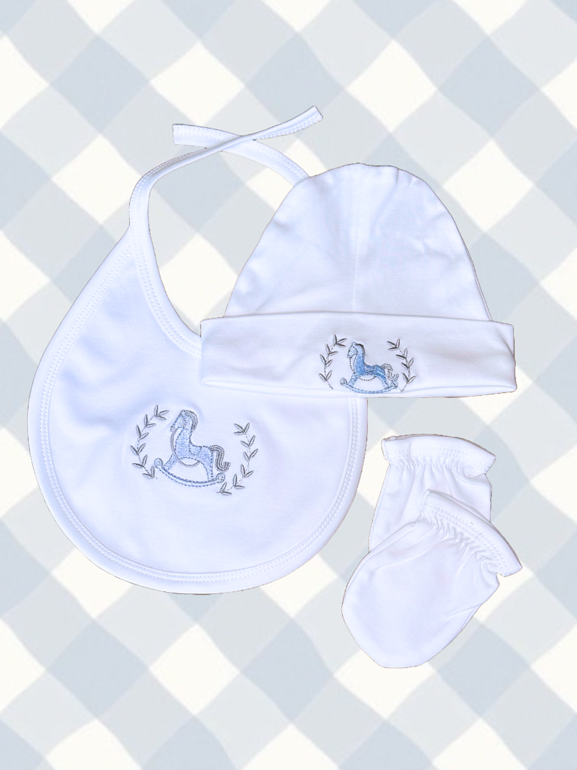 Pack Recién Nacido Con Bordado 1