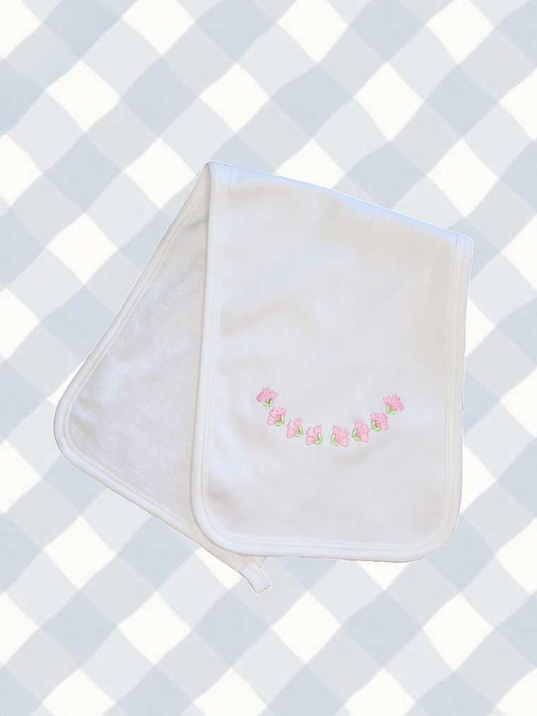 Hombrera Algodón Pima Flores  1