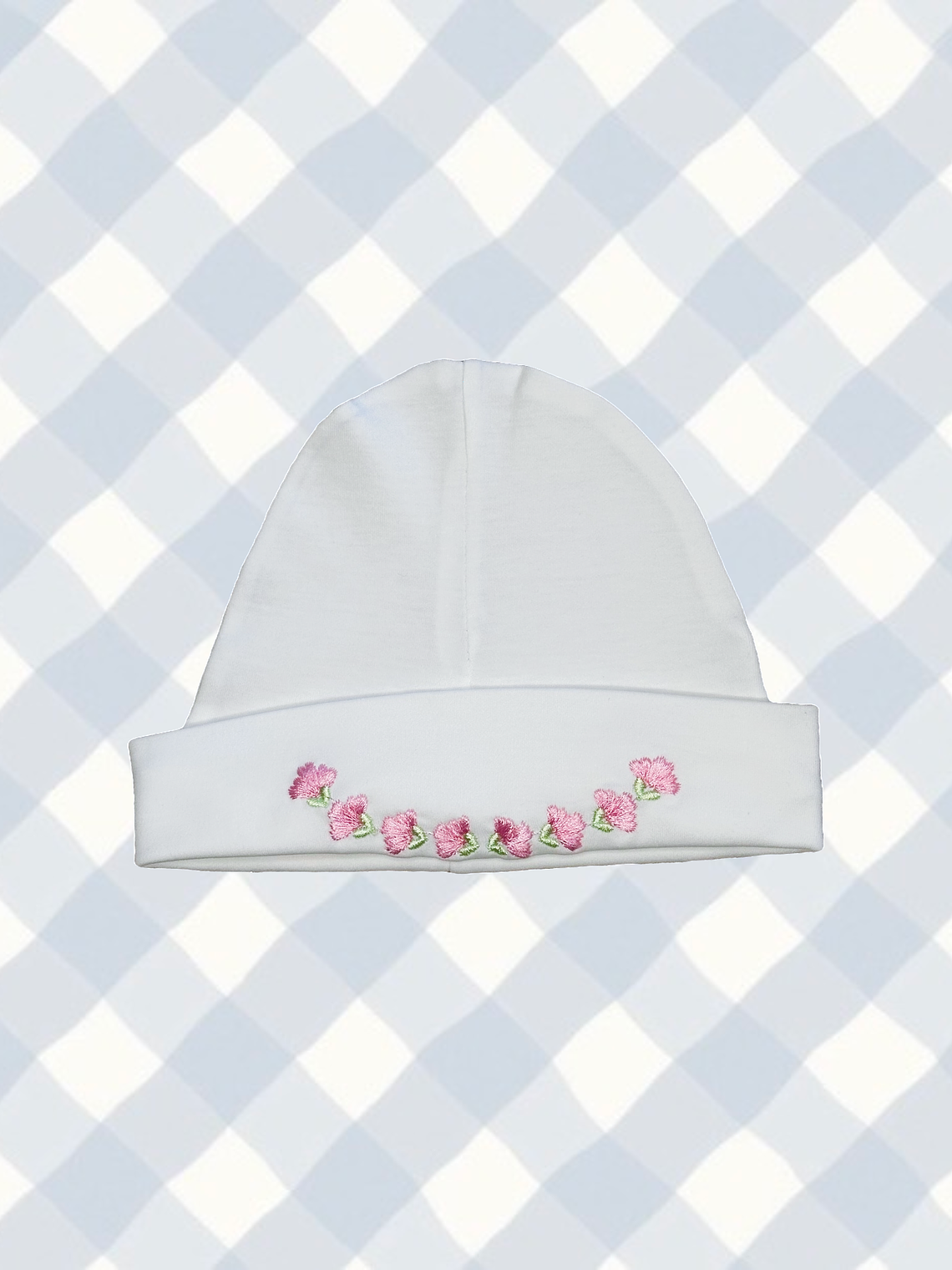 Gorro Algodón Pima Flores  1