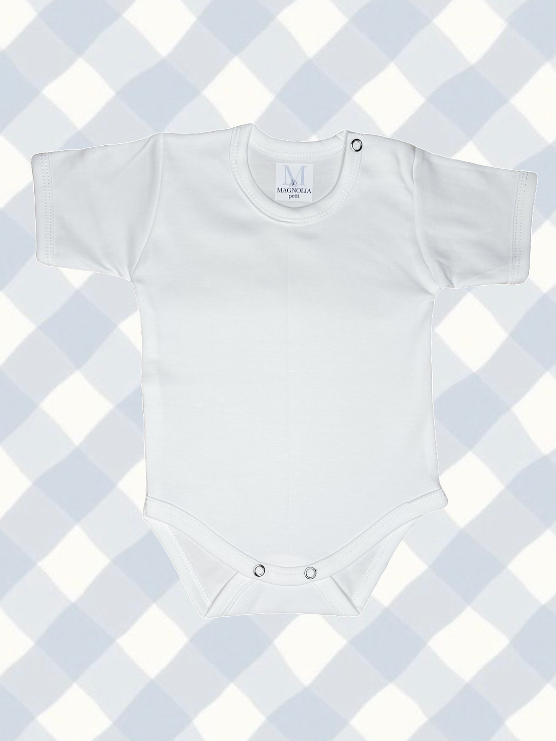 Body Manga Corta Algodón Pima 1