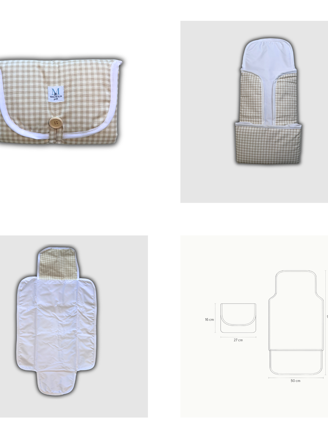 Mudador Portátil Vichy Beige 2