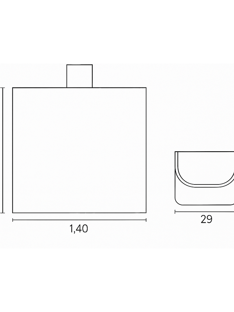 Manta de Picnic Vichy Celeste 4
