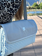 Manta de Picnic Vichy Celeste - Miniatura 3