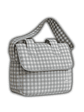 Bolso de Coche Vichy Gris Cuadros Grandes - Miniatura 1