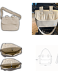 Bolso de Coche Vichy Beige - Miniatura 3