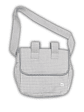 Bolso de Coche Vichy Gris Cuadros Chicos - Miniatura 1