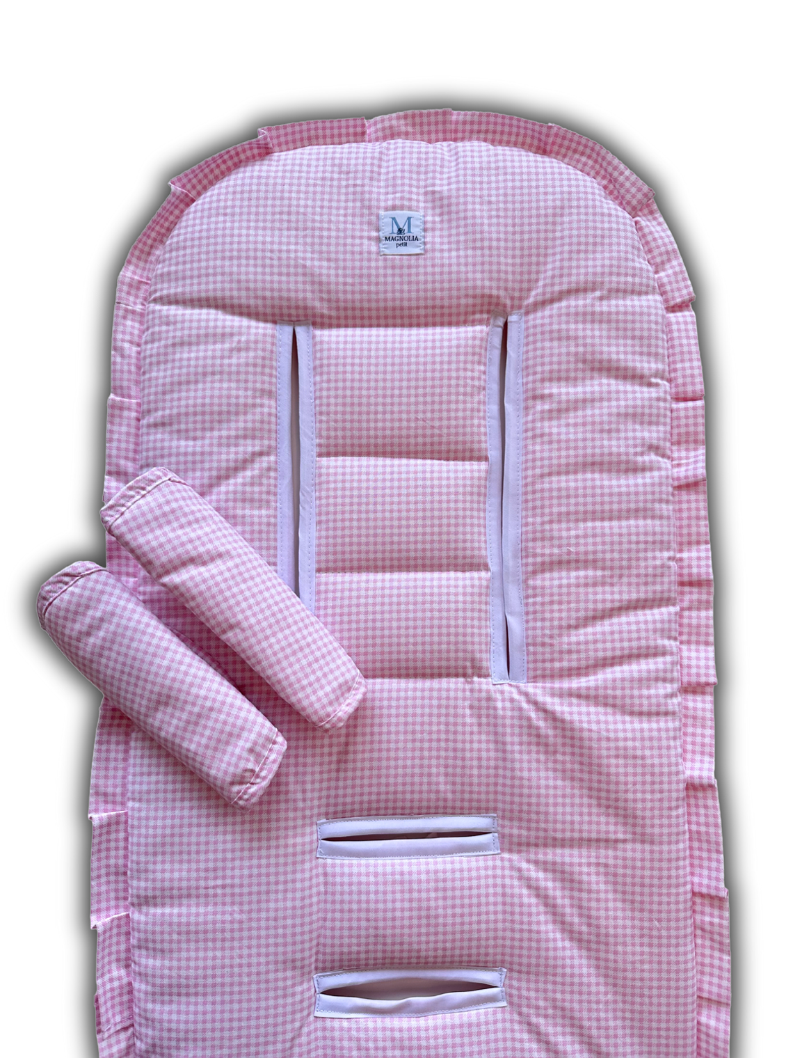 Colchoneta Protector de Coche Vichy Rosado 1