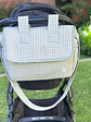 Bolso de Coche Vichy Gris Cuadros Chicos - Miniatura 2