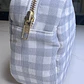 Neceser Impermeable Vichy Gris Cuadros Grandes - Miniatura 1