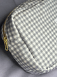 Neceser Impermeable Vichy Gris Cuadros Chicos  - Miniatura 2