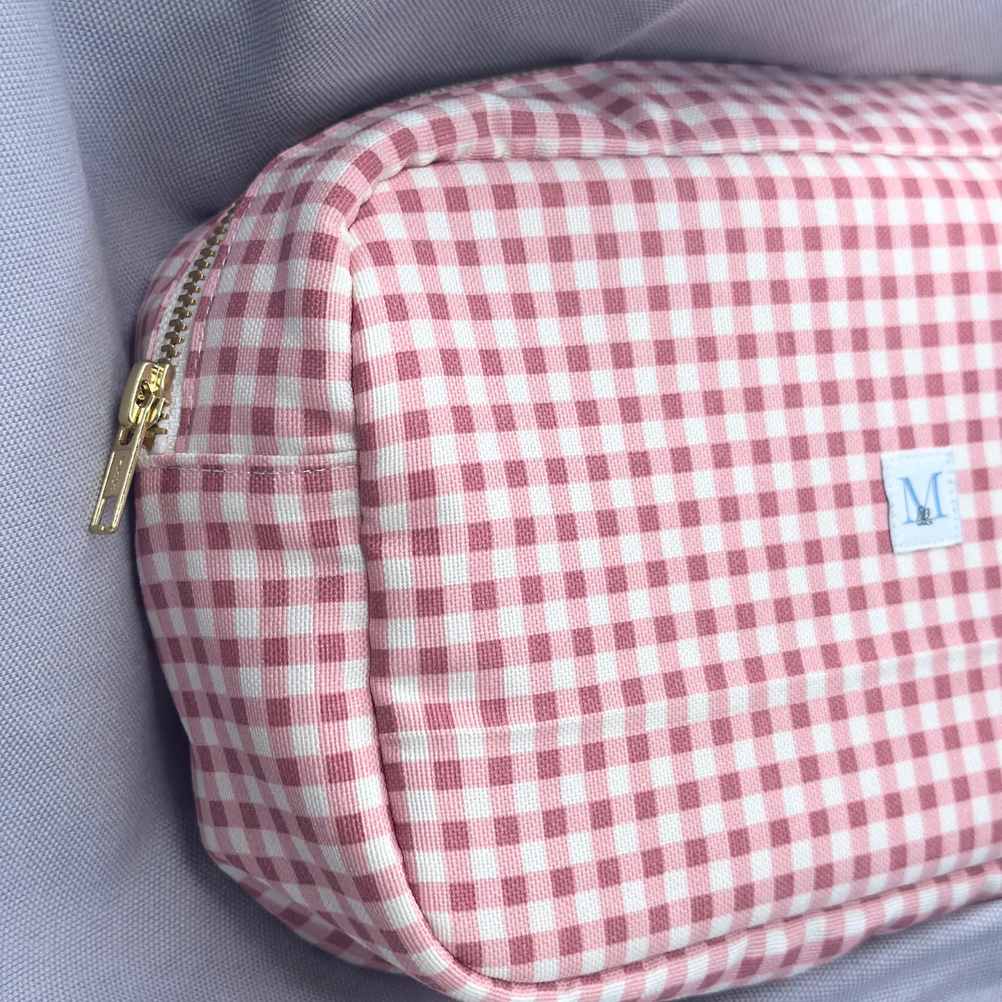 Neceser Impermeable Vichy Rosado 2