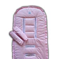 Cubre Tirantes Vichy Rosado - Miniatura 3