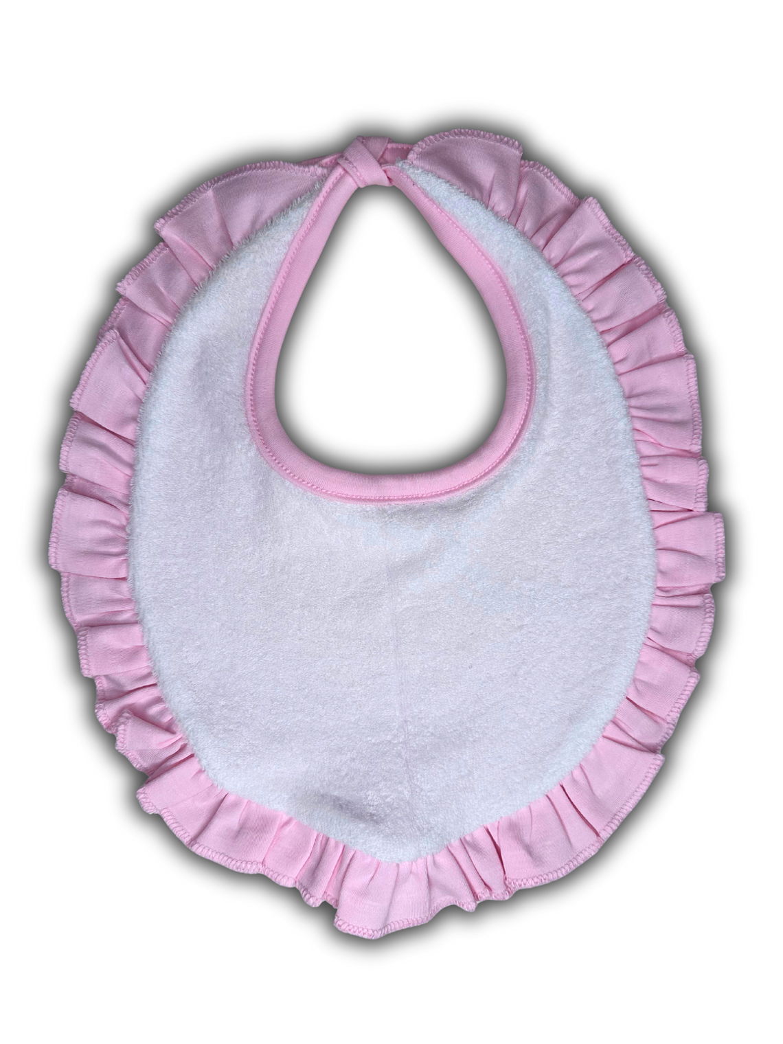 Babero con Vuelo Rosado 2