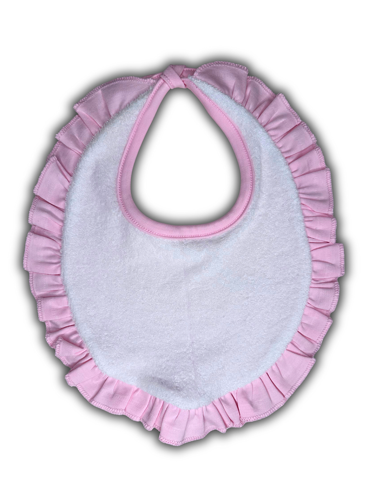 Babero con Vuelo Rosado 2