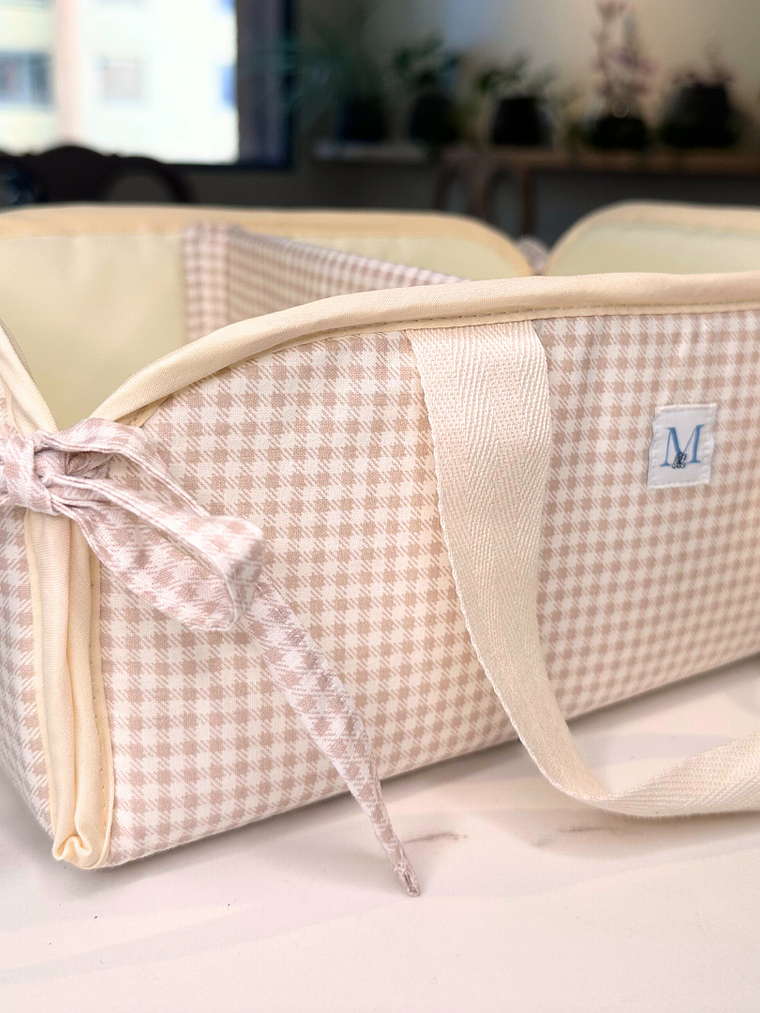 Organizador de Mudador Vichy Beige 3