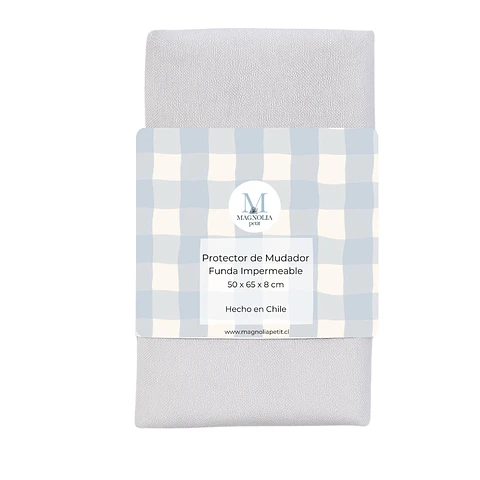 Funda Mudador Impermeable Gris
