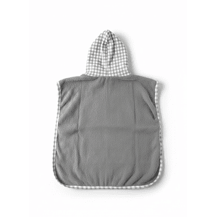 Toalla Poncho Vichy Gris