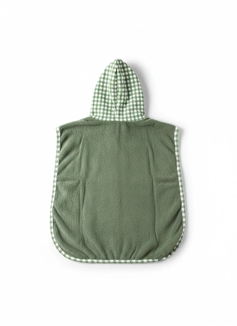 Toalla Poncho Vichy Verde