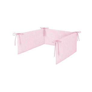 Protector de Cuna Vichy Rosado 