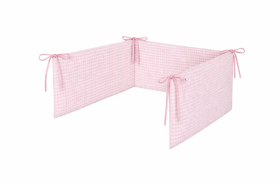 Protector Cuna Vichy Rosado  1
