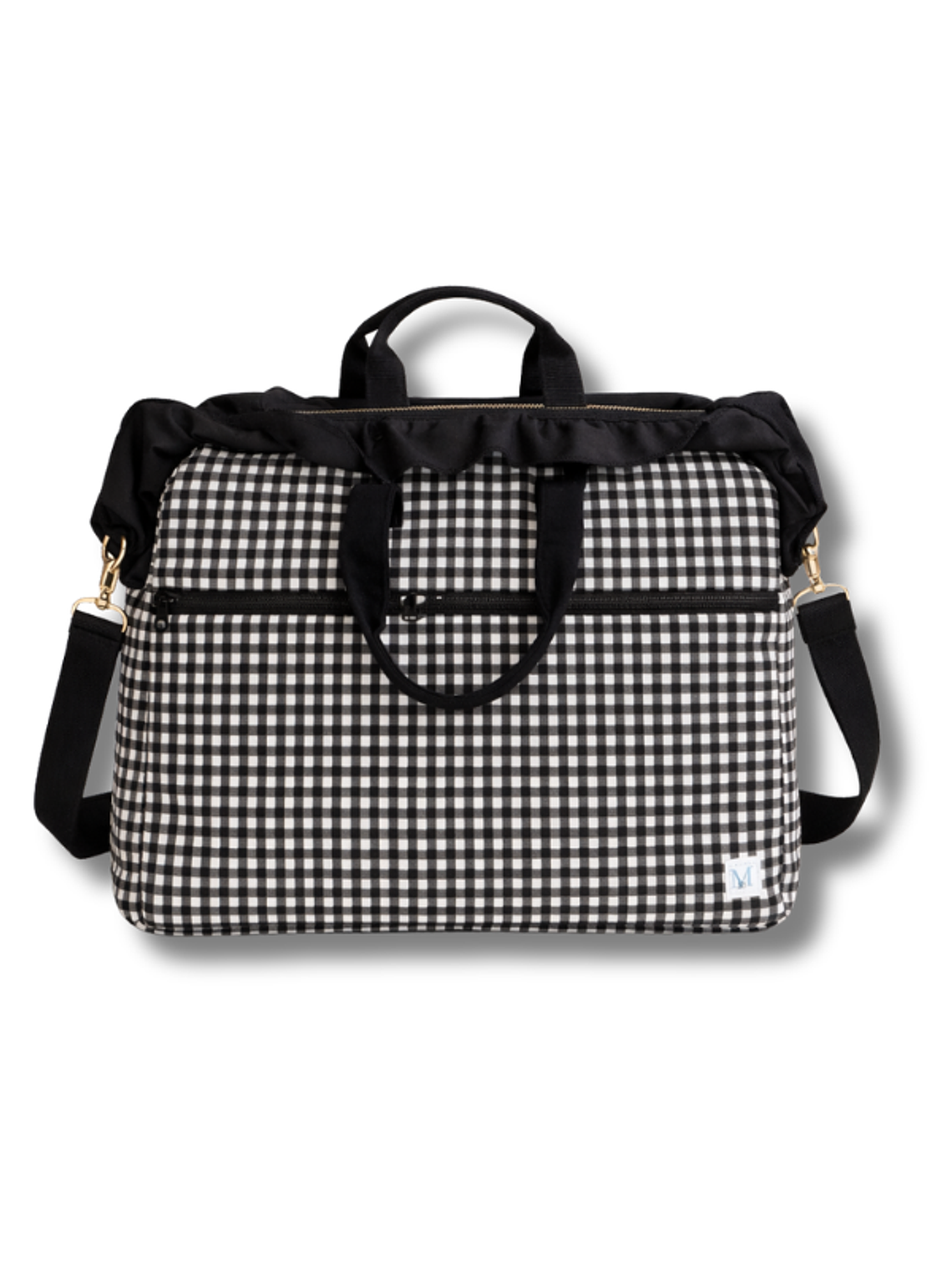 Bolso de Computador Vichy Negro 1