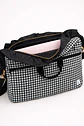 Bolso Computador Vichy Negro - Miniatura 3