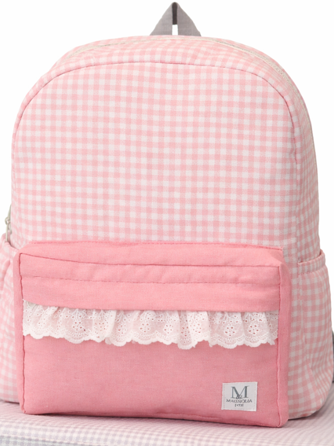 Mochila Vichy Rosada 1