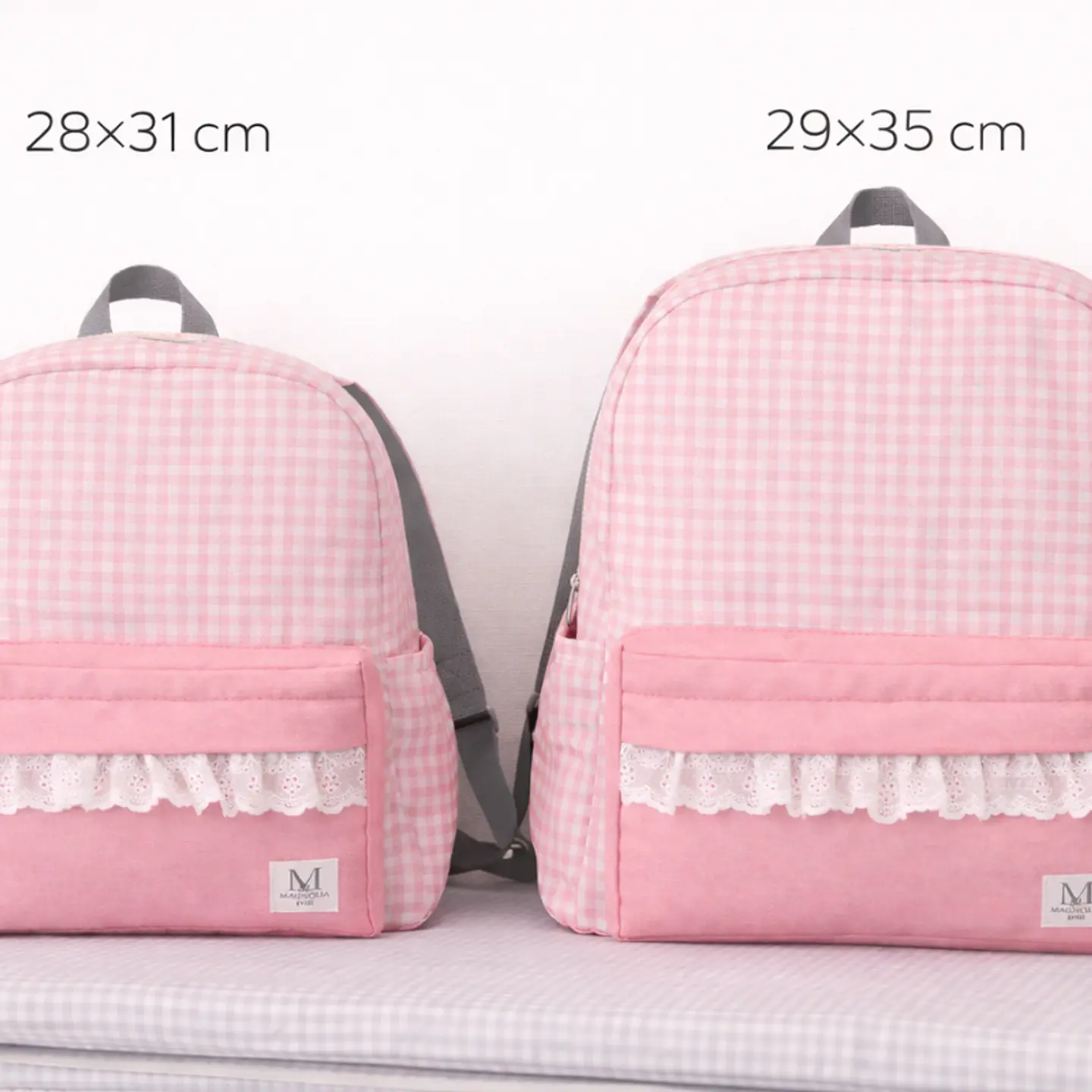 Mochila Vichy Rosada 3