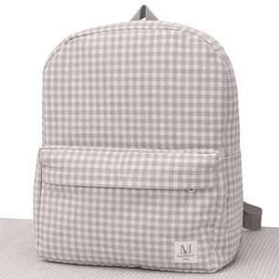 Mochila Vichy Gris