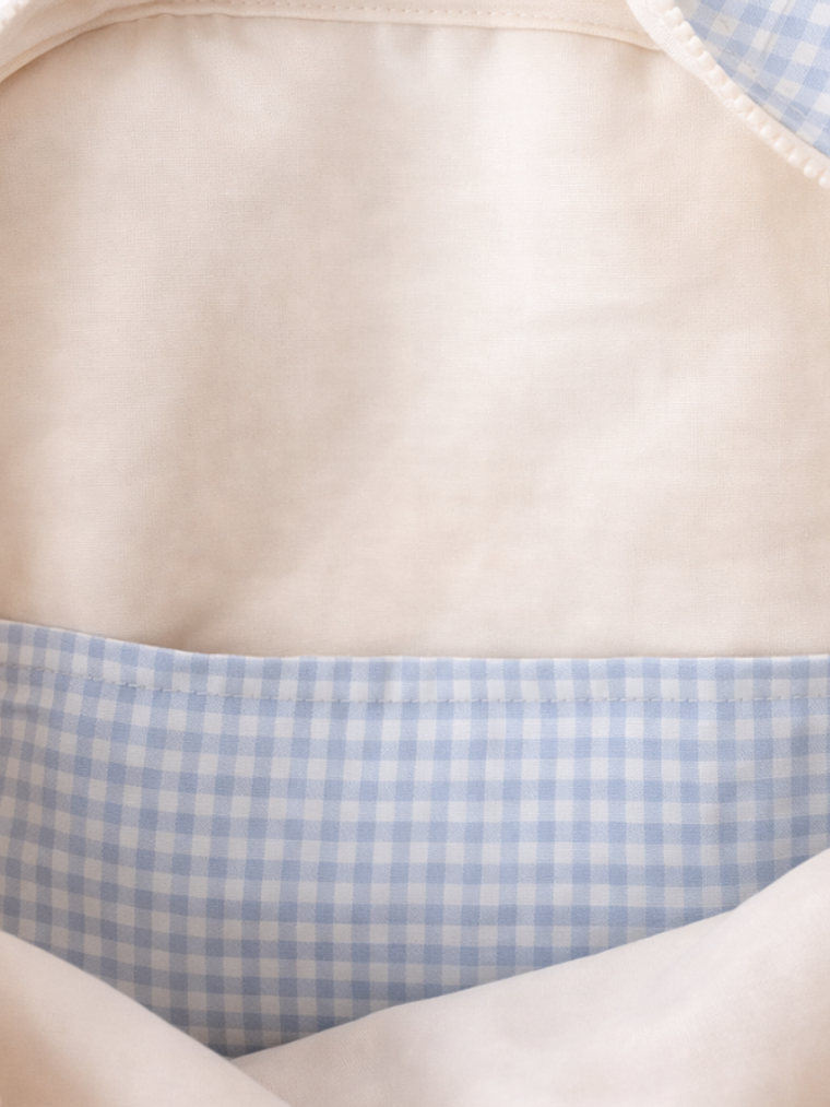 Mochila Vichy Celeste 2