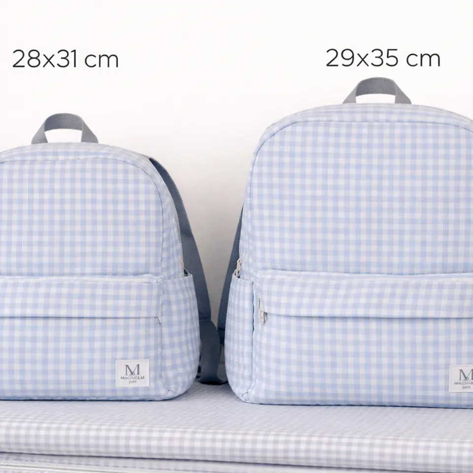 Mochila Vichy Celeste 3