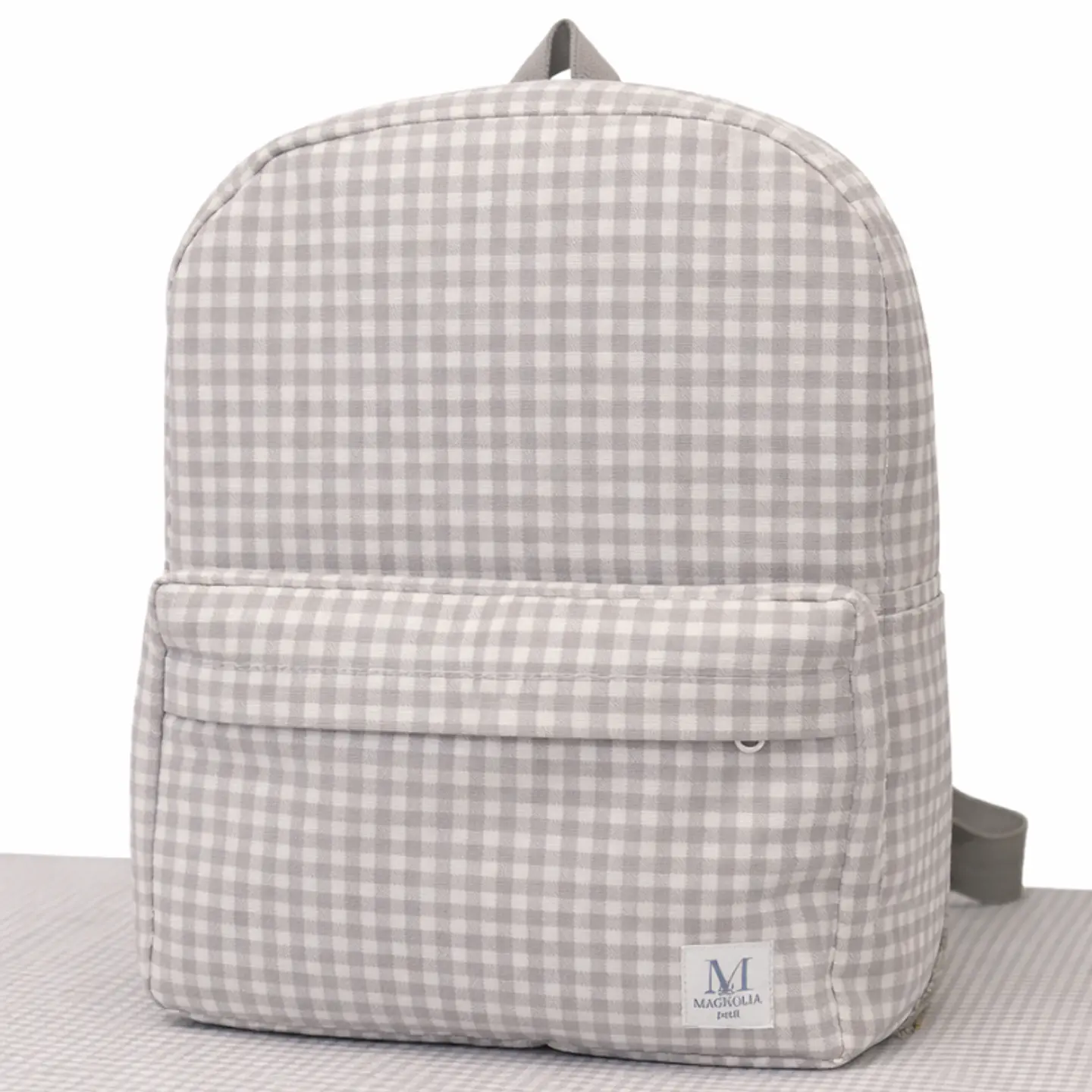 Pack Mochila Vichy Gris + Bolsa Multiuso 3