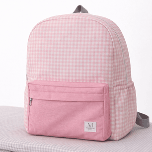 Mochila Vichy Rosada SIN BLONDA