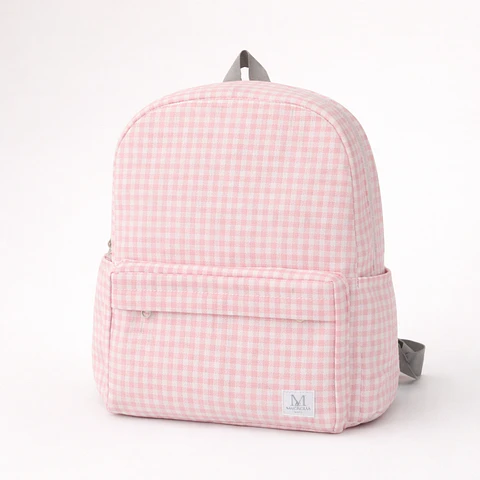 Mochila Vichy Rosada ENTERA