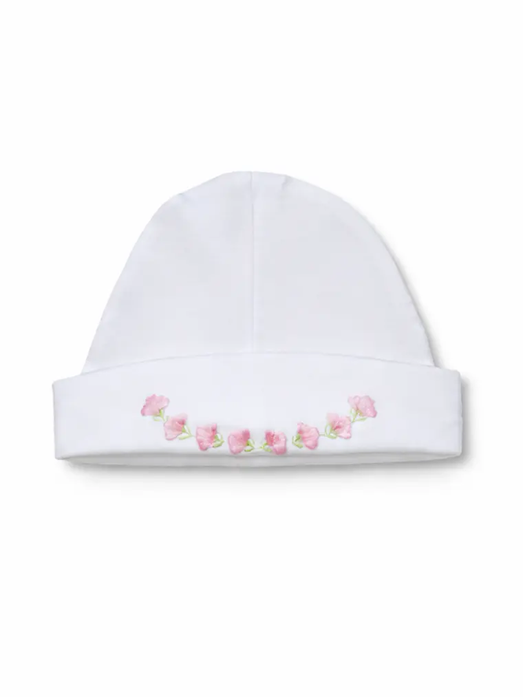 Gorro Algodón Pima Flores  1