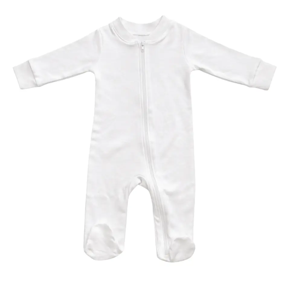 Pijama Blanco Con Cuello Mao 1