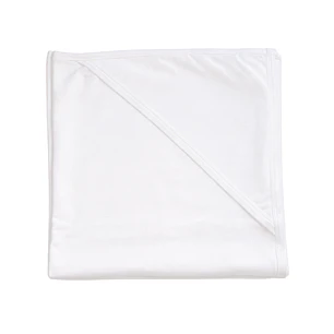 Colcha de Algodón Pima Blanca