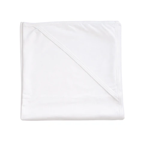 Colcha de Algodón Pima Blanca