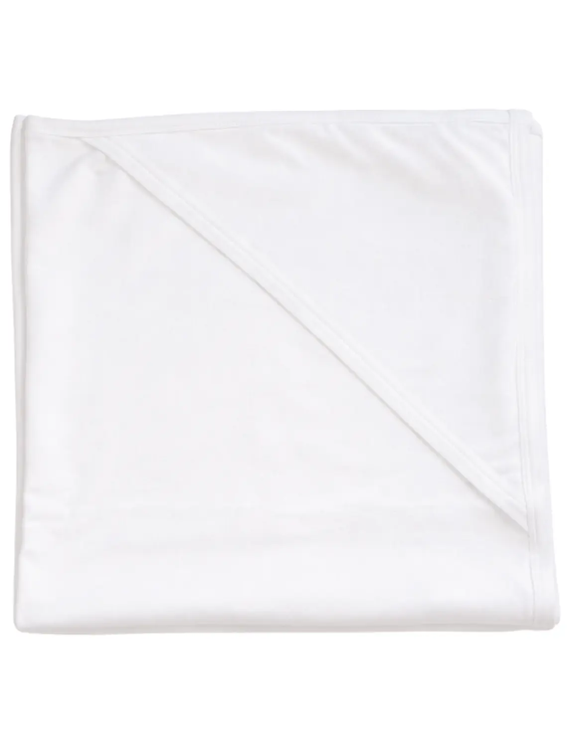 Colcha de Algodón Pima Blanca 1