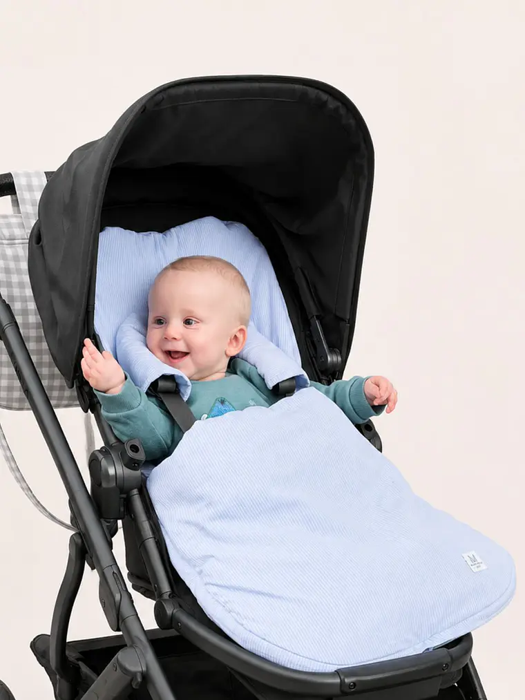 Saco de Coche Reversible Celeste 3