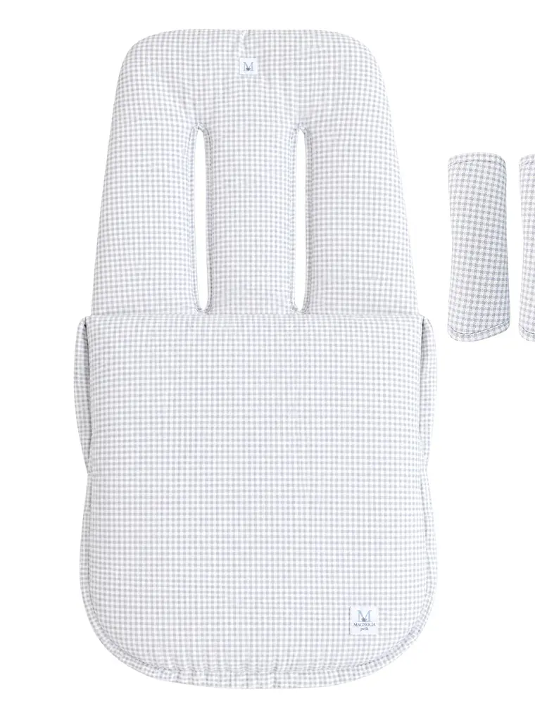 Saco de Coche Reversible Gris 1