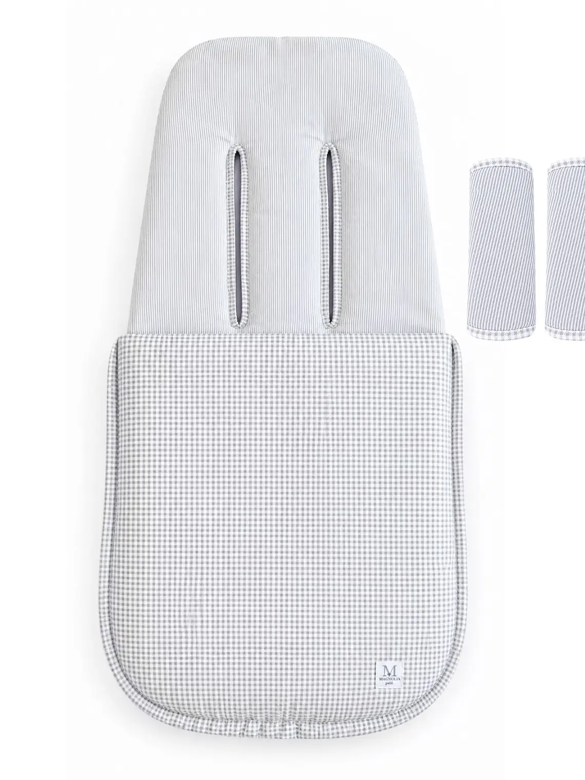 Saco de Coche Reversible Gris 2