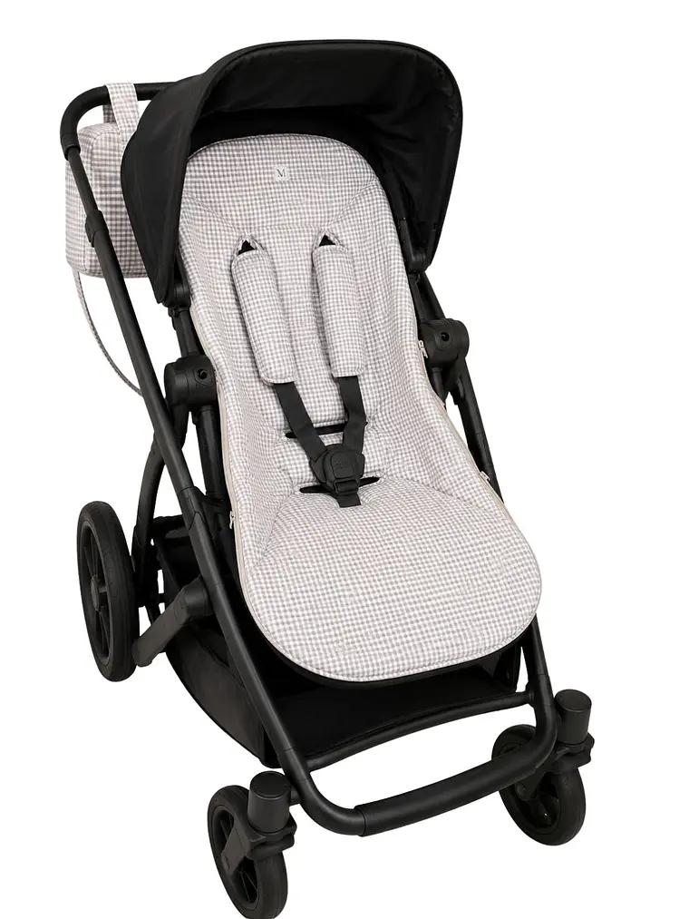 Saco Reversible de Coche Gris 4