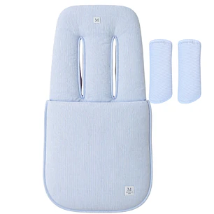Saco Reversible de Coche Celeste