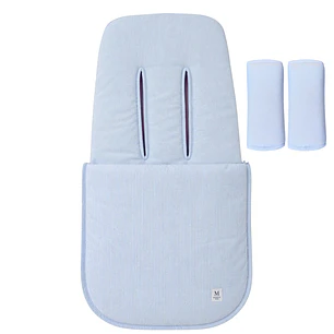 Saco Reversible de Coche Celeste