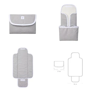 Mudador Portátil Gris