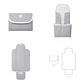 Mudador Portátil Gris - Miniatura 2
